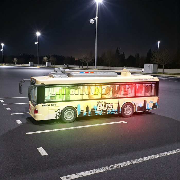 Троллейбус "Пассажирский" 1:16 (свет, звук) в коробке