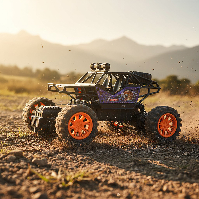 Машина "Ралли драйф" р/у, 27 MHz (свет, звук) в коробке