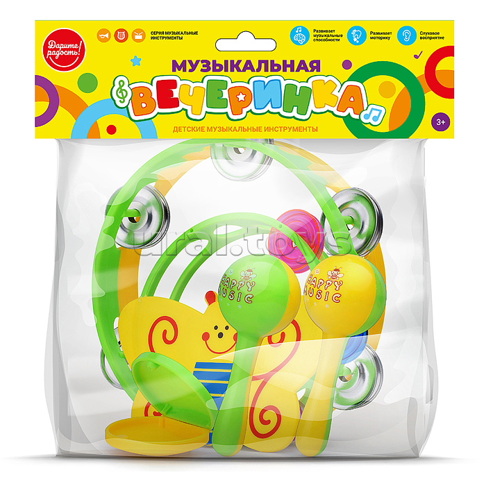 Набор музыкальных инструментов "Музыкальная вечеринка"