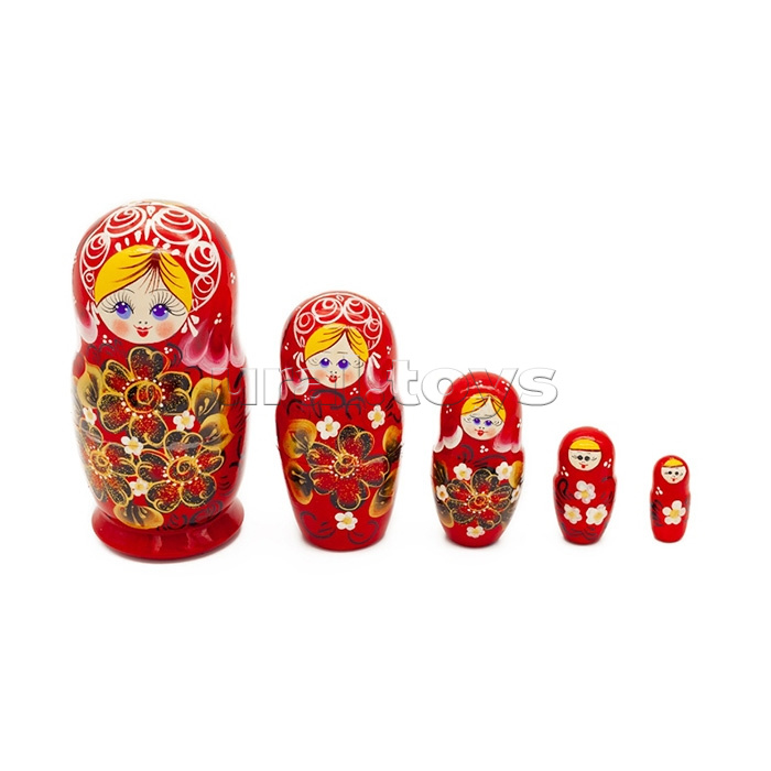 Матрешка 5 в 1 (расписная) большая