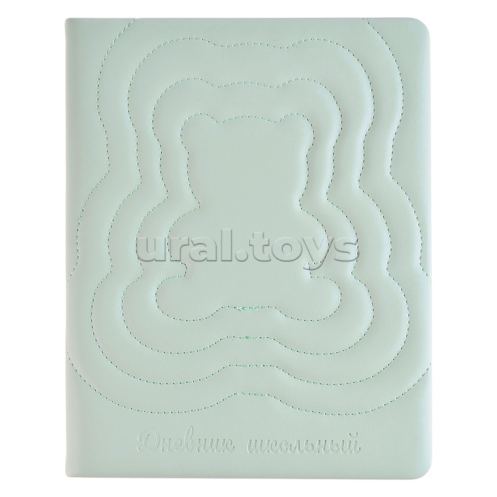 Дневник 1-11 кл. "Ментоловый мишка" кожзам: А5+; твёрдый переплёт с поролоном