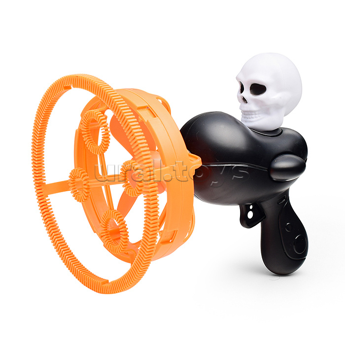 Пистолет "Череп" для мыльных пузырей, на листе