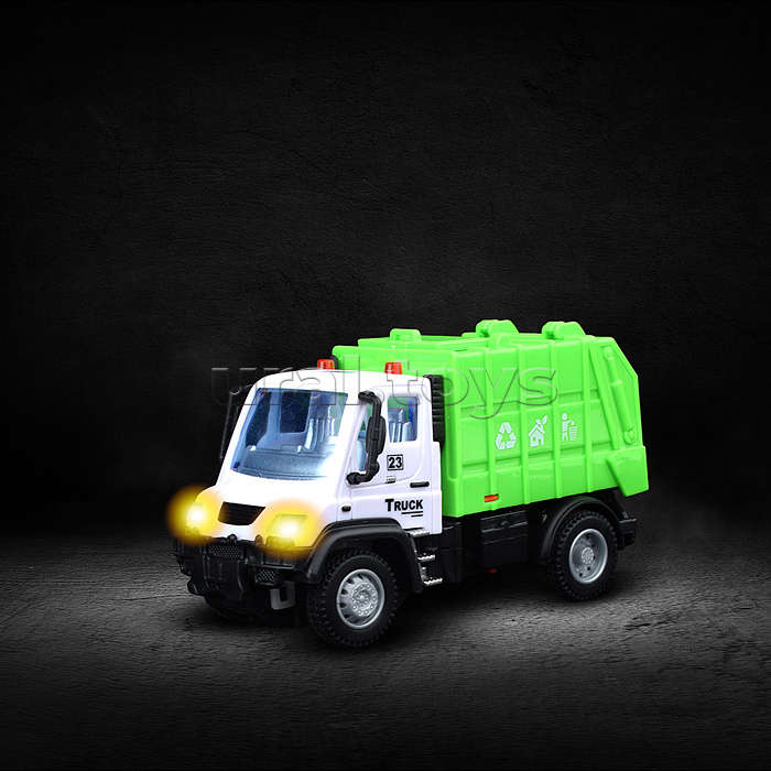 Машина "Спецтехника: Мусоровоз" р/у, в коробке