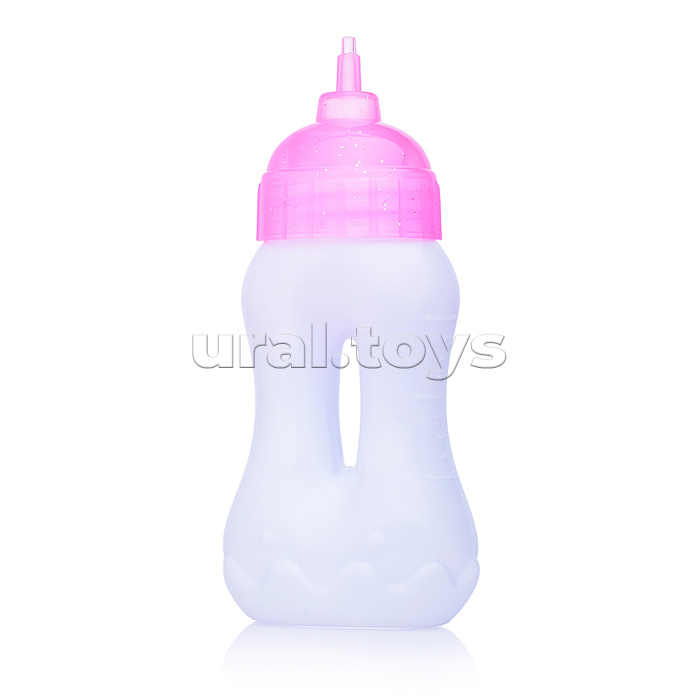 Аксессуары для пупса "Мой пупсик" (горшок розовый, бутылочка) в пакете