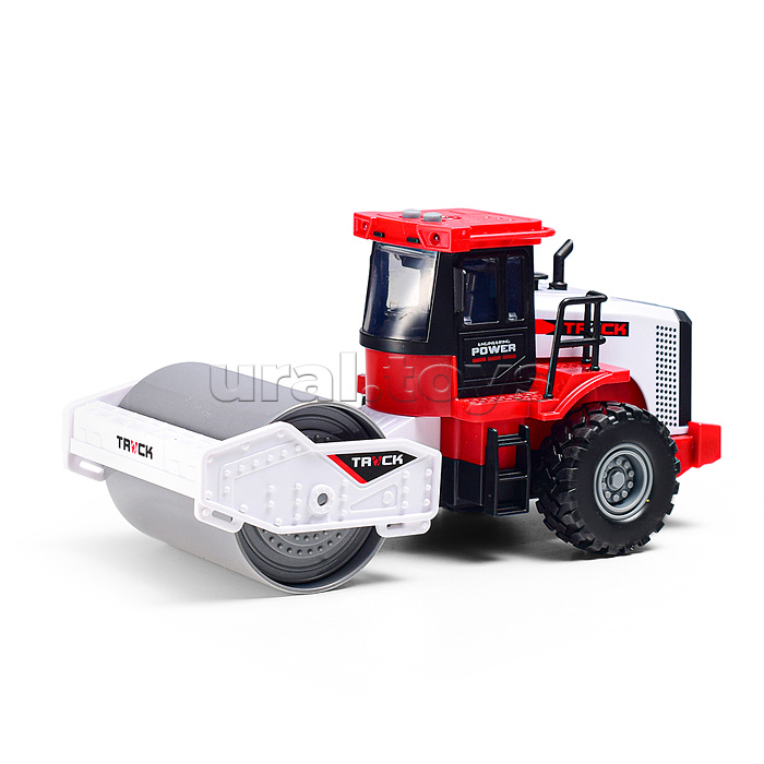 Машина "Каток" 1:43 ( сет,звук)  в коробке