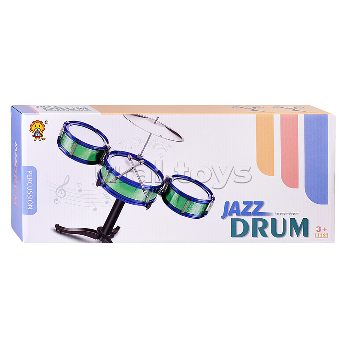 Барабанная установка "Jazz drum" в коробке