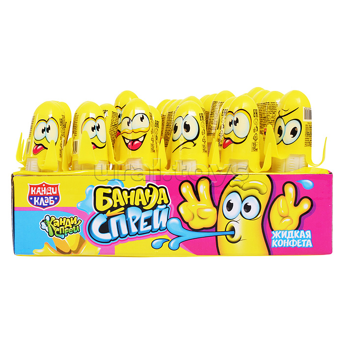 Жидкая конфета "Банана спрей" 15мл*30шт