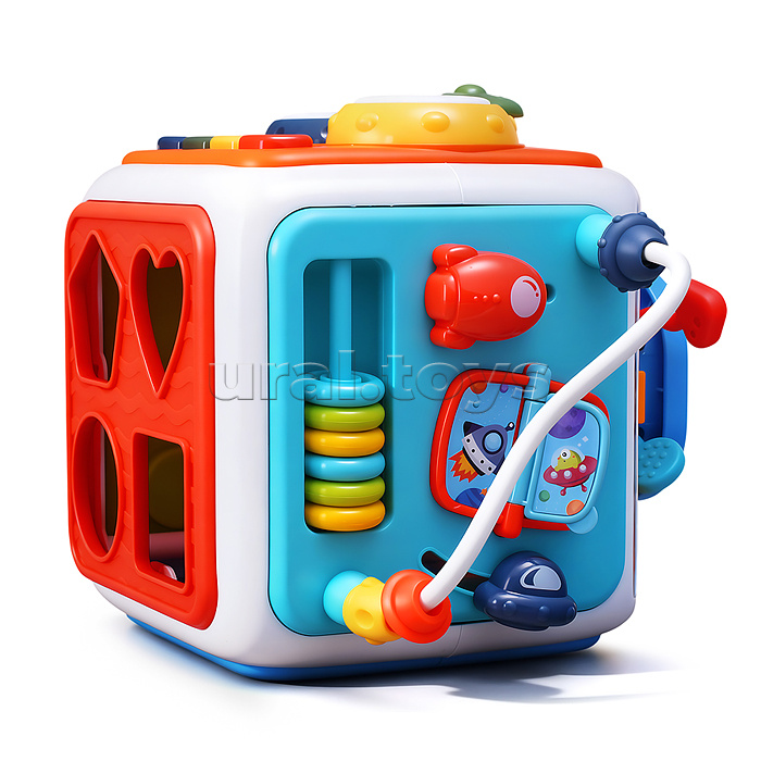 Куб развивающий "Умный малыш" в коробке