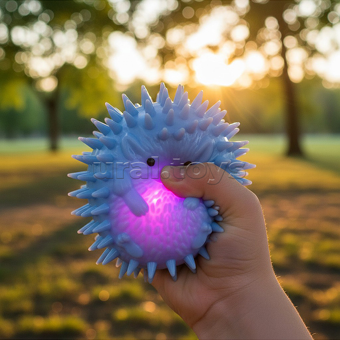 Игрушка-пищалка "Ежик" в коробке