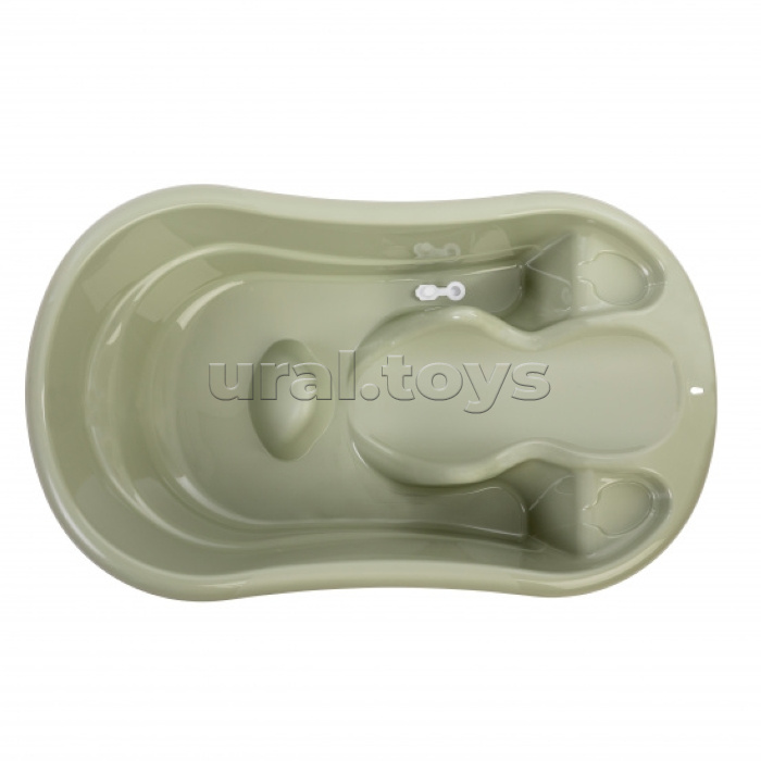 Ванна детская с горкой (оливковый)