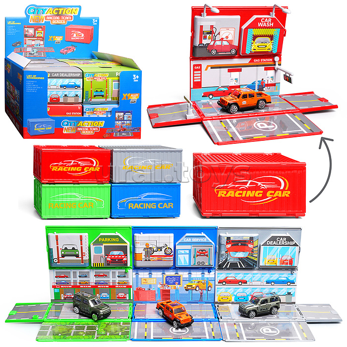 Машина "Контейнер драйва" в коробке