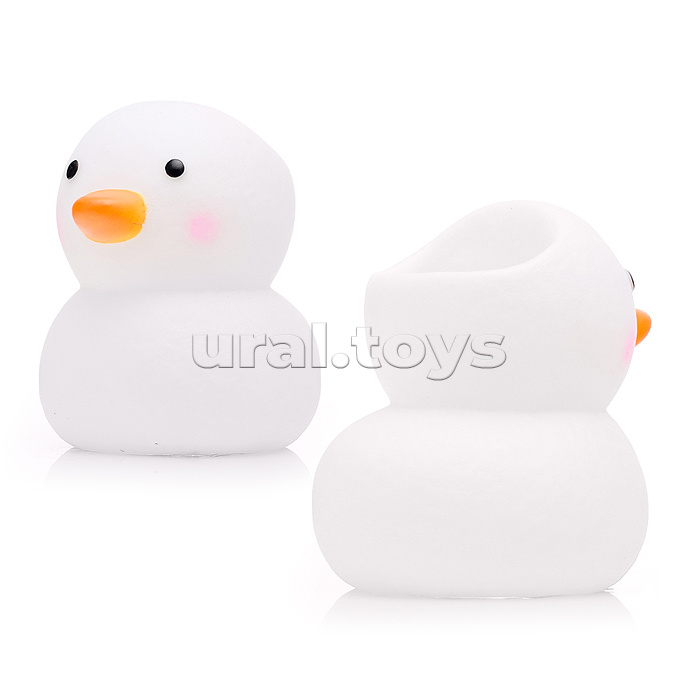 Подставка для пишущих принадлежностей пластиковая "Lucky duck" 9,7x7,7x9,7 см, в форме утенка, белая, в пластиковом пакете Подставка для пишущих принадлежностей пластиковая "Lucky duck" 9,7x7,7x9,7 см, в форме утенка, белая, в пластиковом пакете