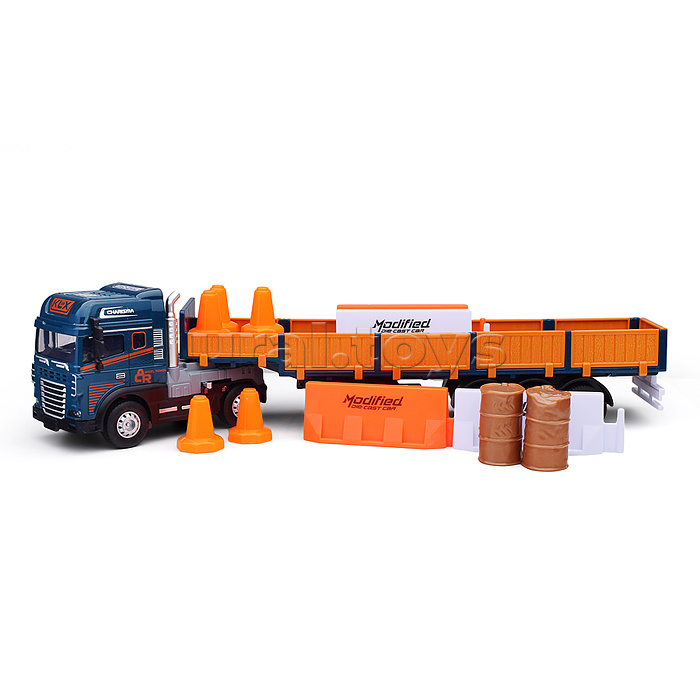 Машина "ТрансРесурс" 1:24, металл., в коробке