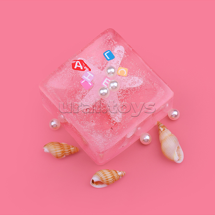 Игрушка - антистресс "Льдинка с морской звездой"