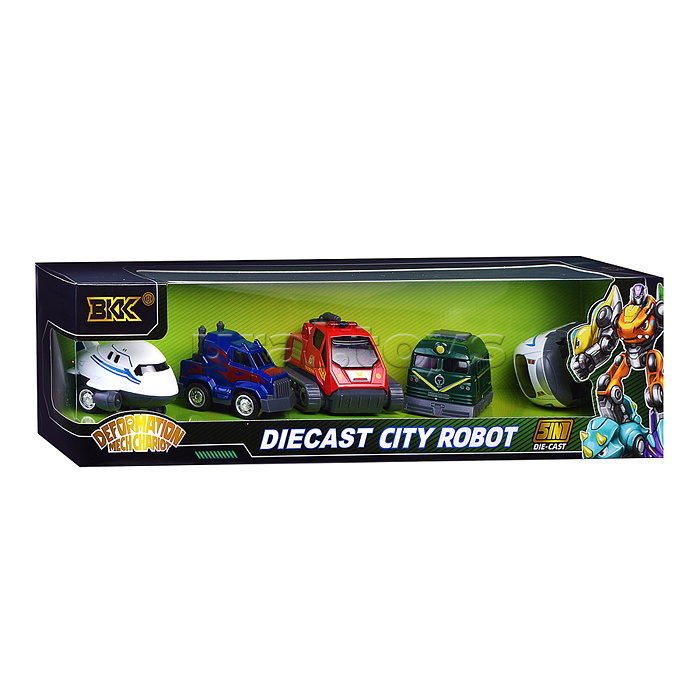 Робот "Брайт" трансформирующийся, в коробке