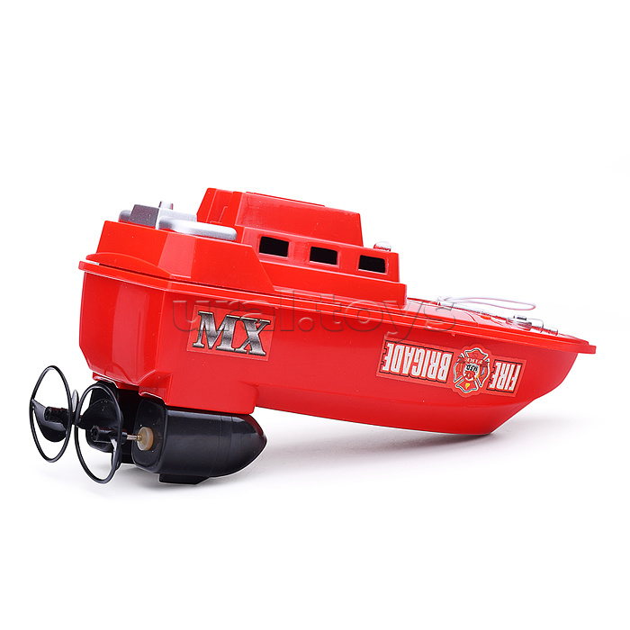 Катер "Пожарная бригада" р/у, 27MHz, в коробке