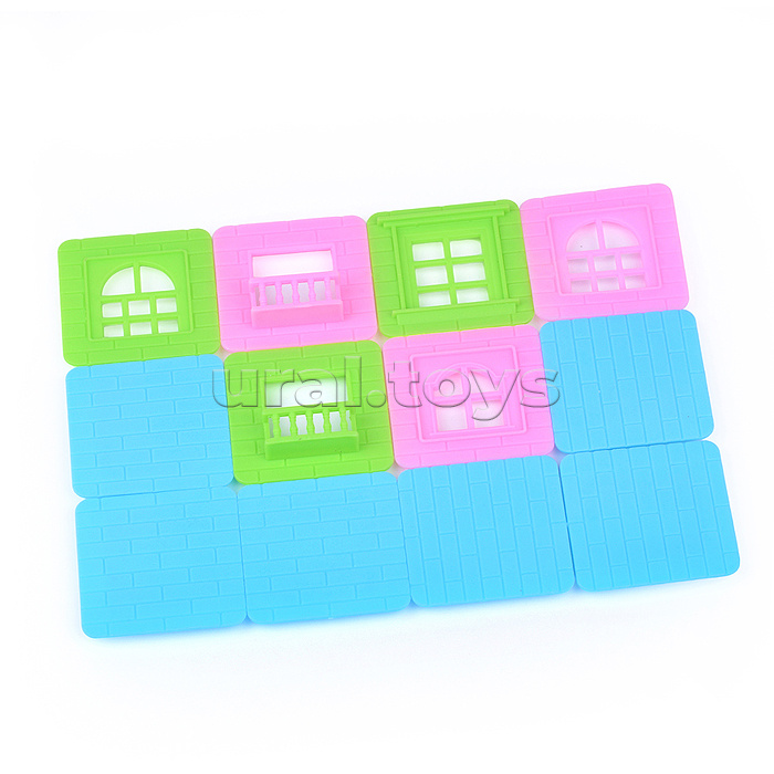 Конструктор магнитный "Машина" (68 дет.) в пакете