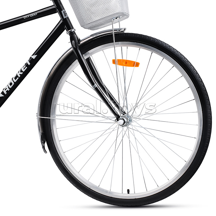 Велосипед 28" Rocket City Gent, цвет черный, размер 19"