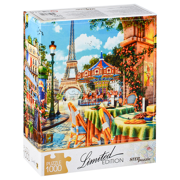 Пазлы 1000 "Кафе в Париже" (Limited Edition)