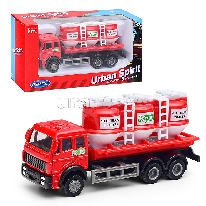 Машинка Грузовик, 15 см, в асс., набор B, дисплей-бокс 24 шт.