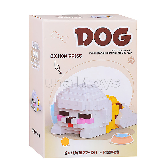 Конструктор "Собака" (148 дет.) в коробке