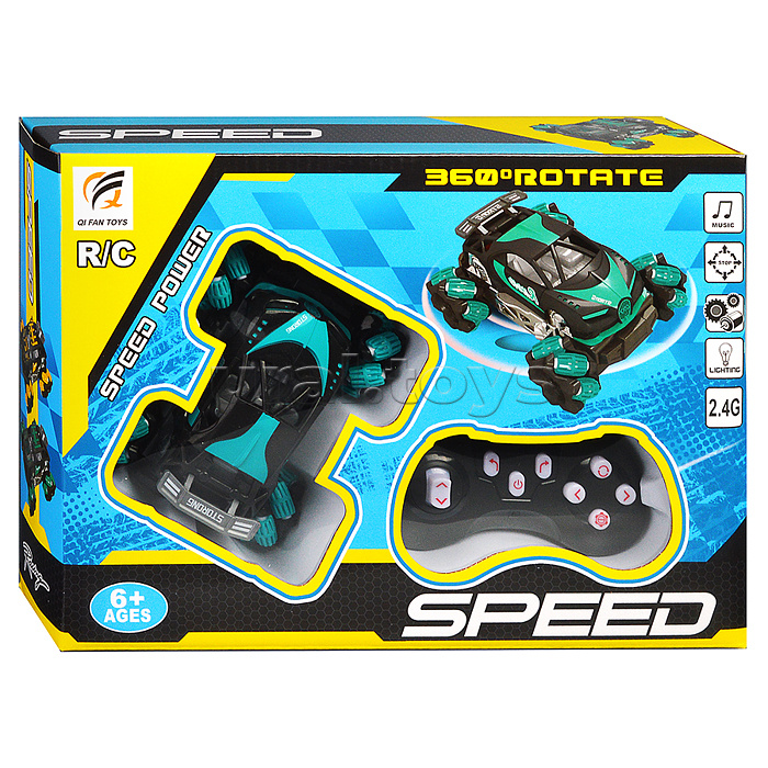 Машина "Stunt car" р/у, 27 MHz, в коробке