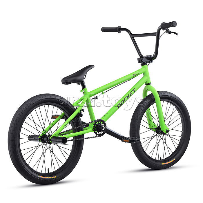 Велосипед 20" Rocket BMX Flip 1.0, цвет зеленый, размер 20,5"