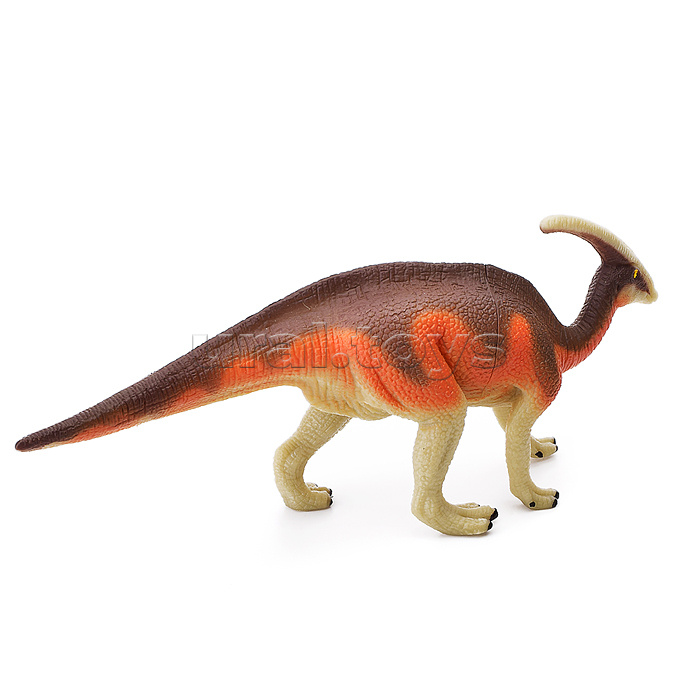 Фигурка динозавр. Паразауролоф, оранжевый