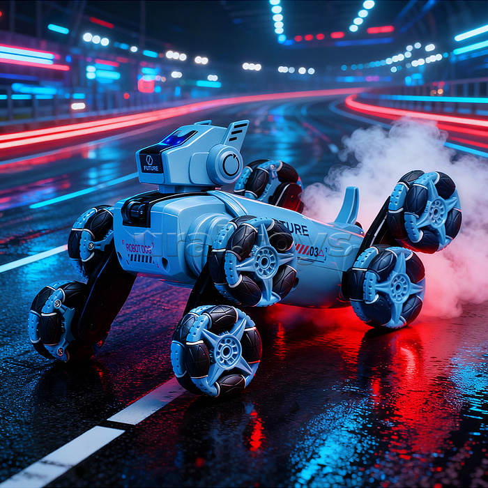 Собака "Робо-Мухтар" р/у, 27 MHz, в коробке