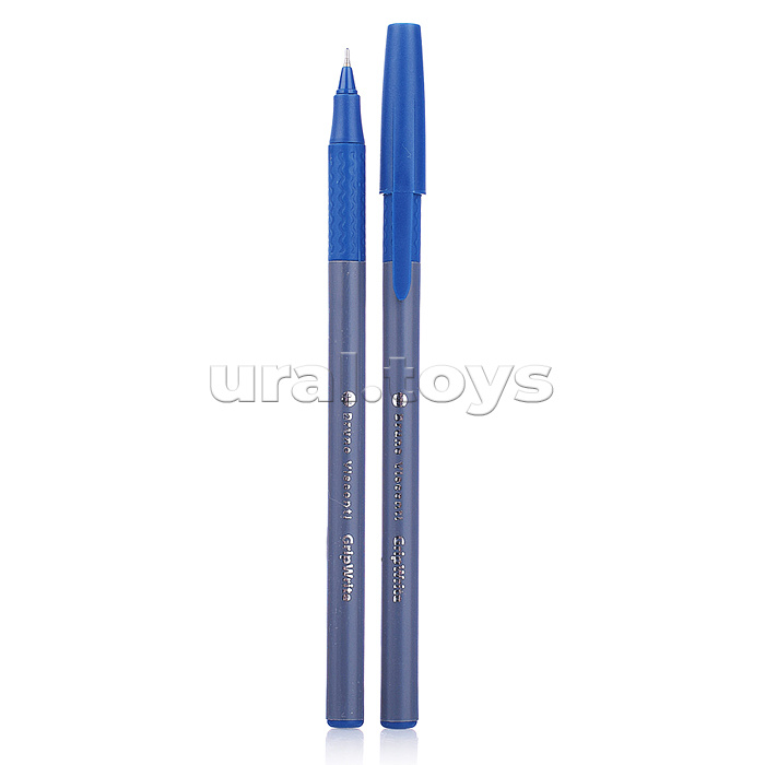 Ручка "GripWrite Grey" шариковая 0.7 мм, синяя