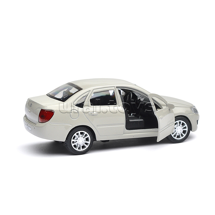 Машина металл LADA granta 11,5 см, (двери, серебристый) инерц, в коробке Машина металл LADA granta 11,5 см, (двери, серебристый) инерц, в коробке