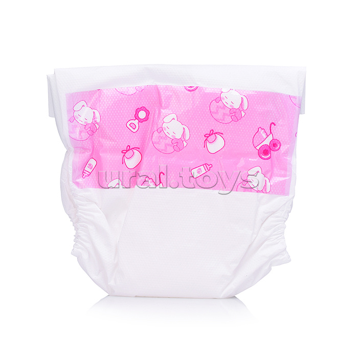 Пупс "Счастливый малыш" (пьёт, писает) с аксессуарами, в коробке