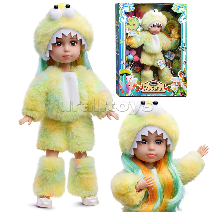 Кукла "Лика" в костюме дракоши, в коробке