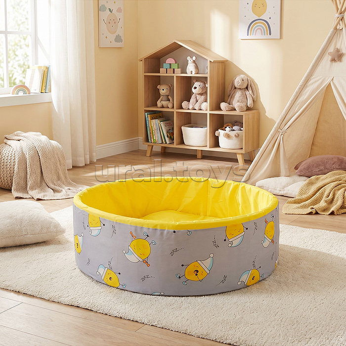Сухой бассейн "Лимончики" (100см х 30см)