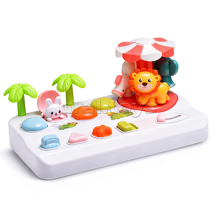 Игрушка развивающая "Карусель зверят" в коробке