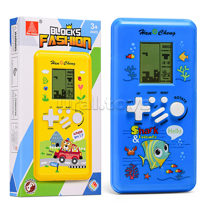 Игра электронная "Blocks fashion" в коробке