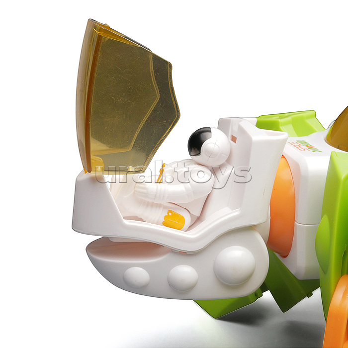 Набор космос (космическая станция - летающая тарелка и дракон) в коробке