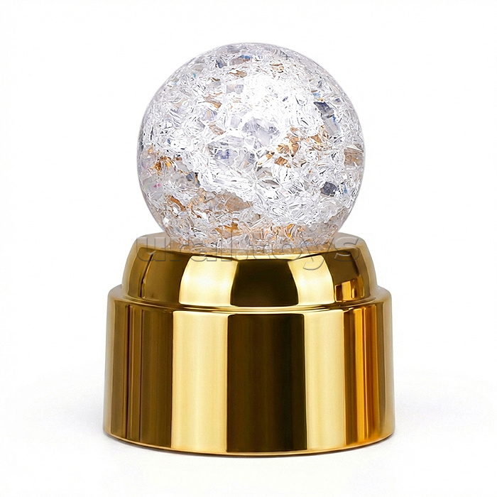 Светильник "Хрустальный шар" (в ассортименте) в коробке