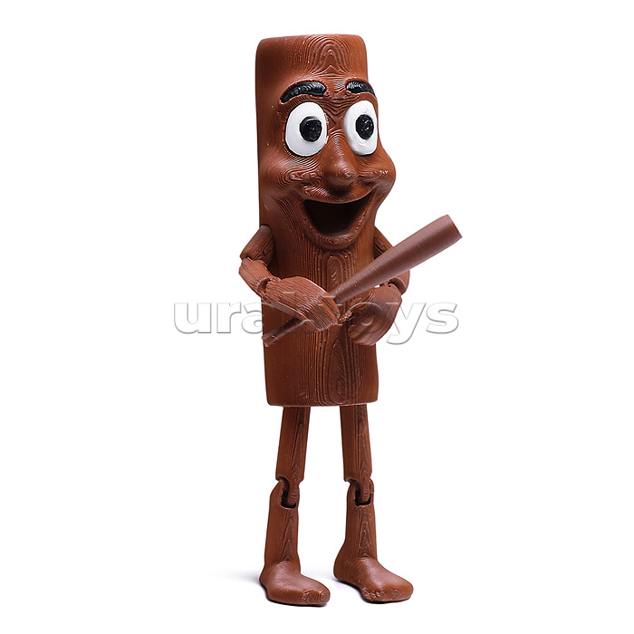 Игрушка-антистресс "Полено с дубинкой"