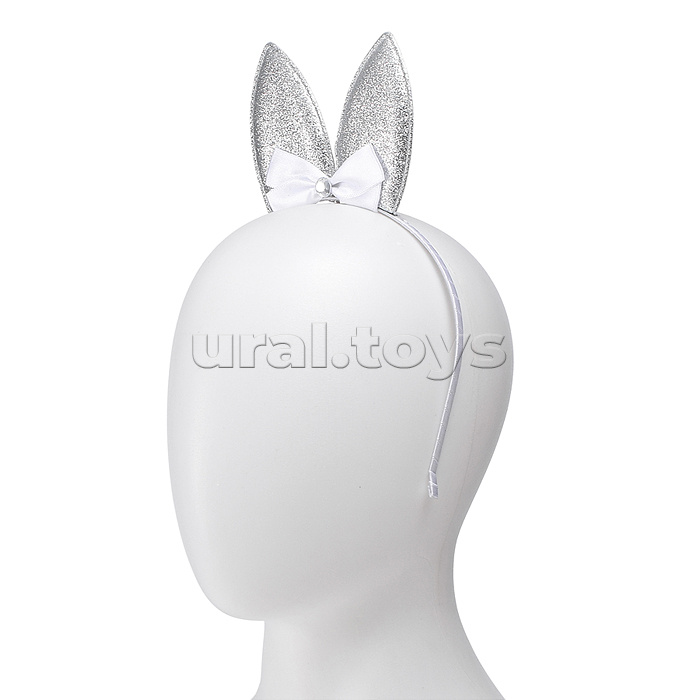 Ободок карнавальный "Ушки с бантиком"