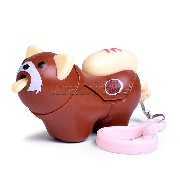 Собака "Хот дог" в коробке