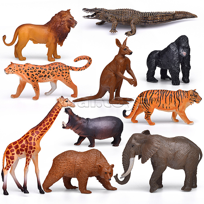 Набор животных "Африка" в коробке