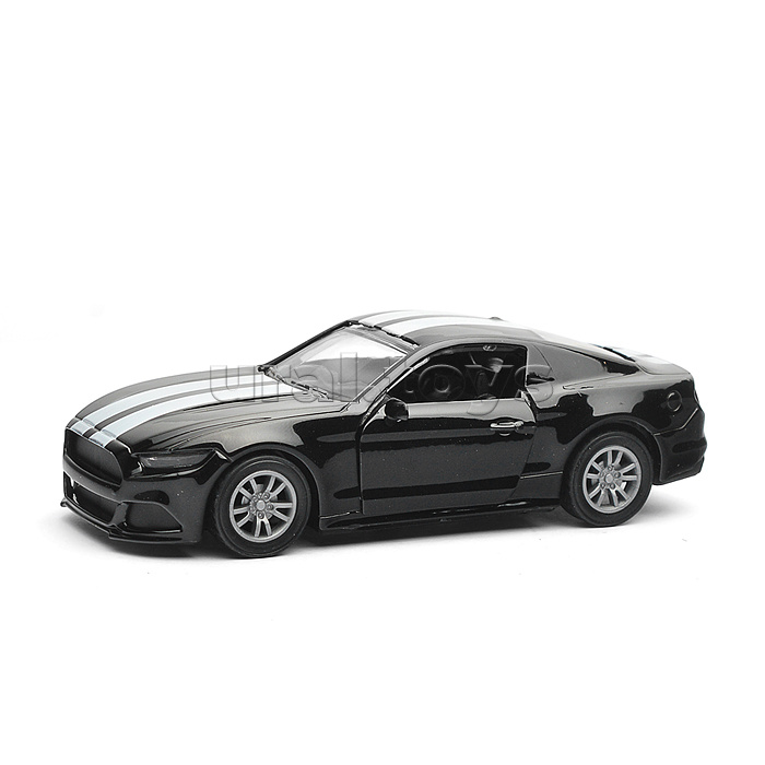 Чёрная инерционная машинка Спорткар с дизайном die-cast,1:32, открывающиеся двери