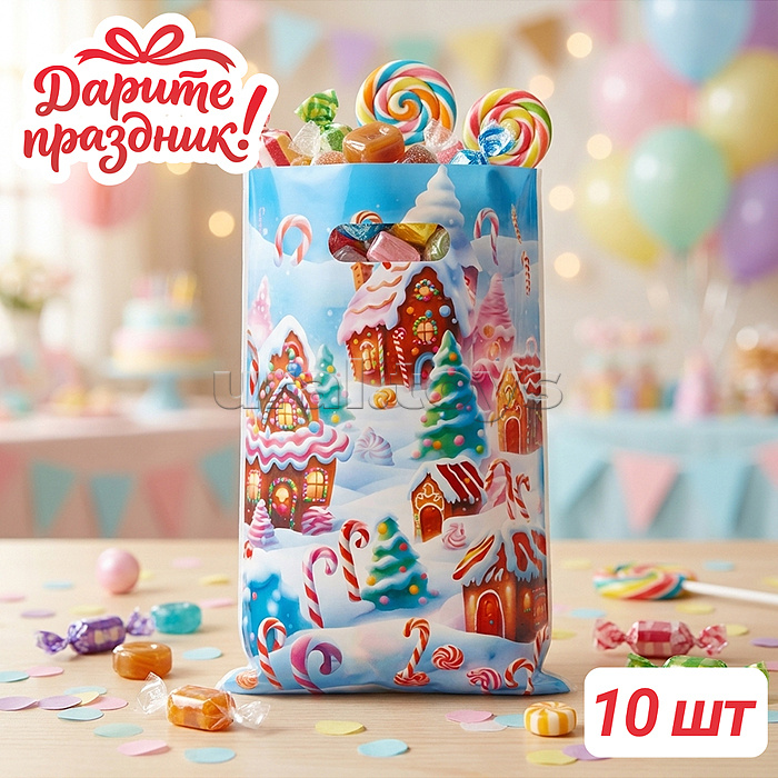 Пакет "Карамель" 17*25см (10 шт)