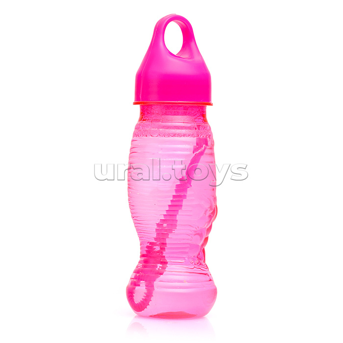 Мыльные пузыри "Бутылочка с держателем" 120мл. в пакете