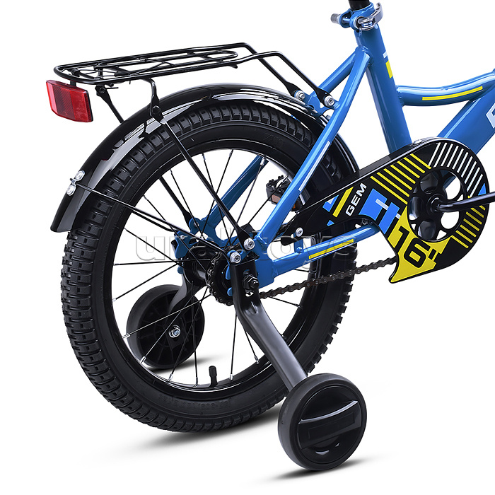 Велосипед 16" Rocket Gem, цвет голубой