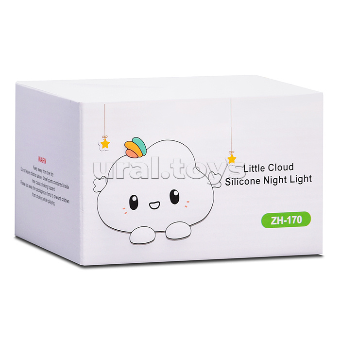 Ночник "Облачко с радугой" в коробке