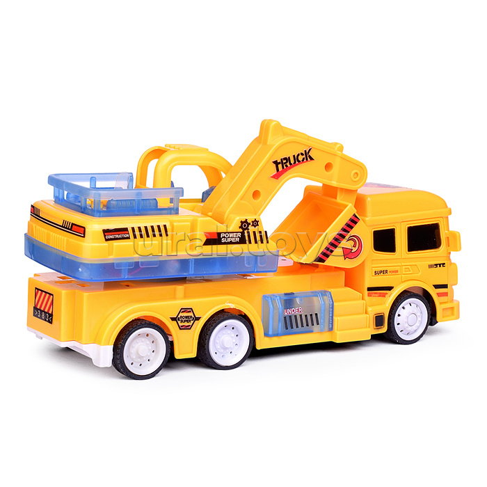 Машина "Манипулятор с ковшом" р/у, 27 MHz, в коробке