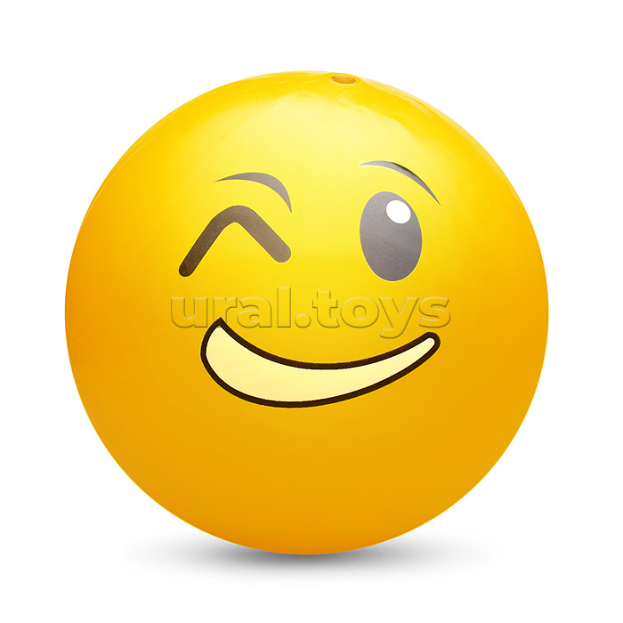Мяч детский надувной "Смайлик" 60г.