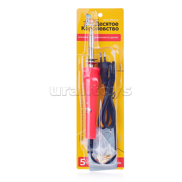 Набор для выжигания по дереву (аппарат с насадками, доски 2 шт)